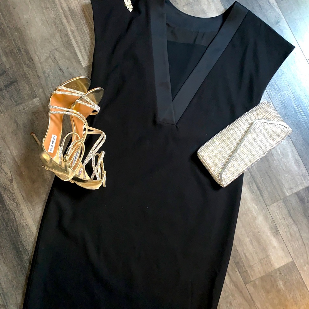 Anne Klein Black Dress Womens size 12